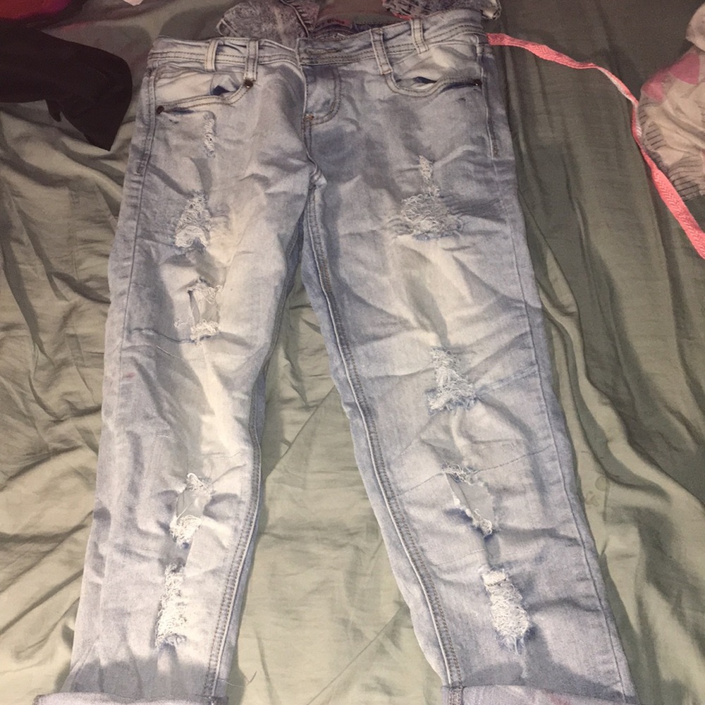 Ripped jeans
